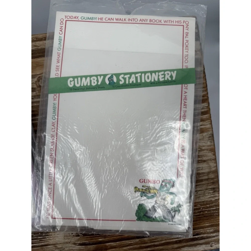 Gumby Stationery‎ 1980's
